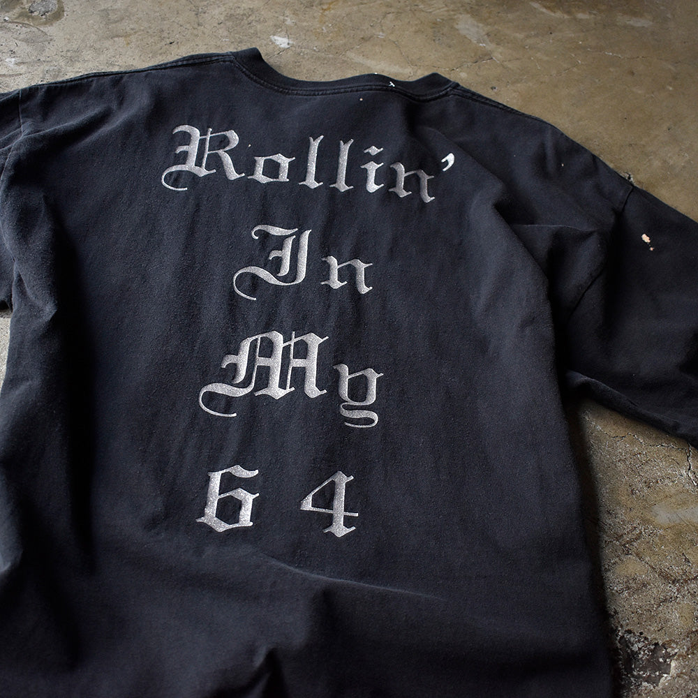 Y2K Eazy-E “Rollin' In My 64” Rap Tシャツ 240606H