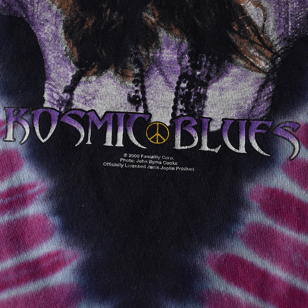 Y2K　Janis Joplin/ジャニス・ジョプリン　"Kozmic Blues" タイダイTee　230513H