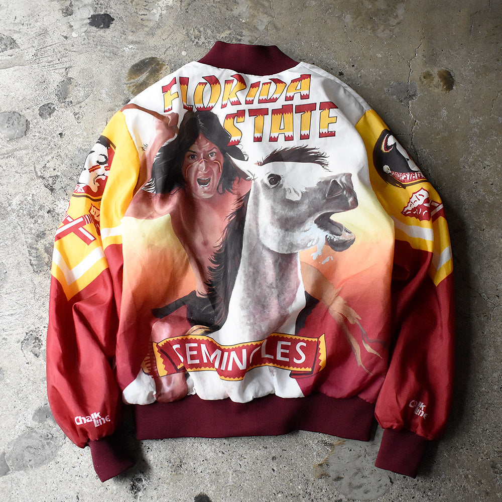 90's Chalk Line “Florida State Seminoles football“ ジャケット USA製 241010H