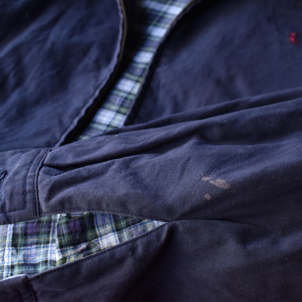 90's　Polo Ralph Lauren/ポロ ラルフ ローレン タータンチェックライナー スイングトップジャケット　230831