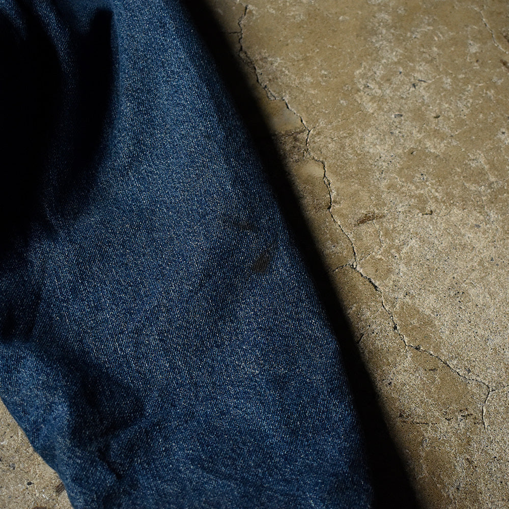 90's Dickies “Gadsden flag”プリント デニムジャケット ブランケットライナー 231210H