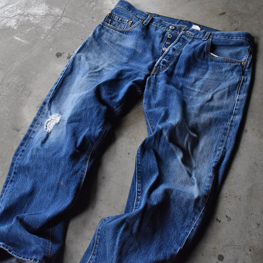 Y2K Levi's 501 色落ち◎ デニムパンツ 実寸W37インチ 231006