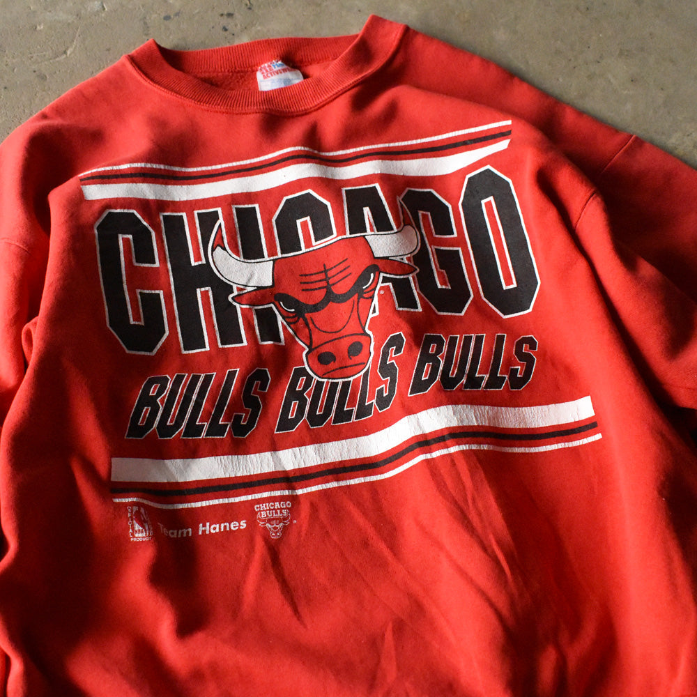 90’s Hanes “NBA CHICAGO BULLS” スウェット USA製 240517