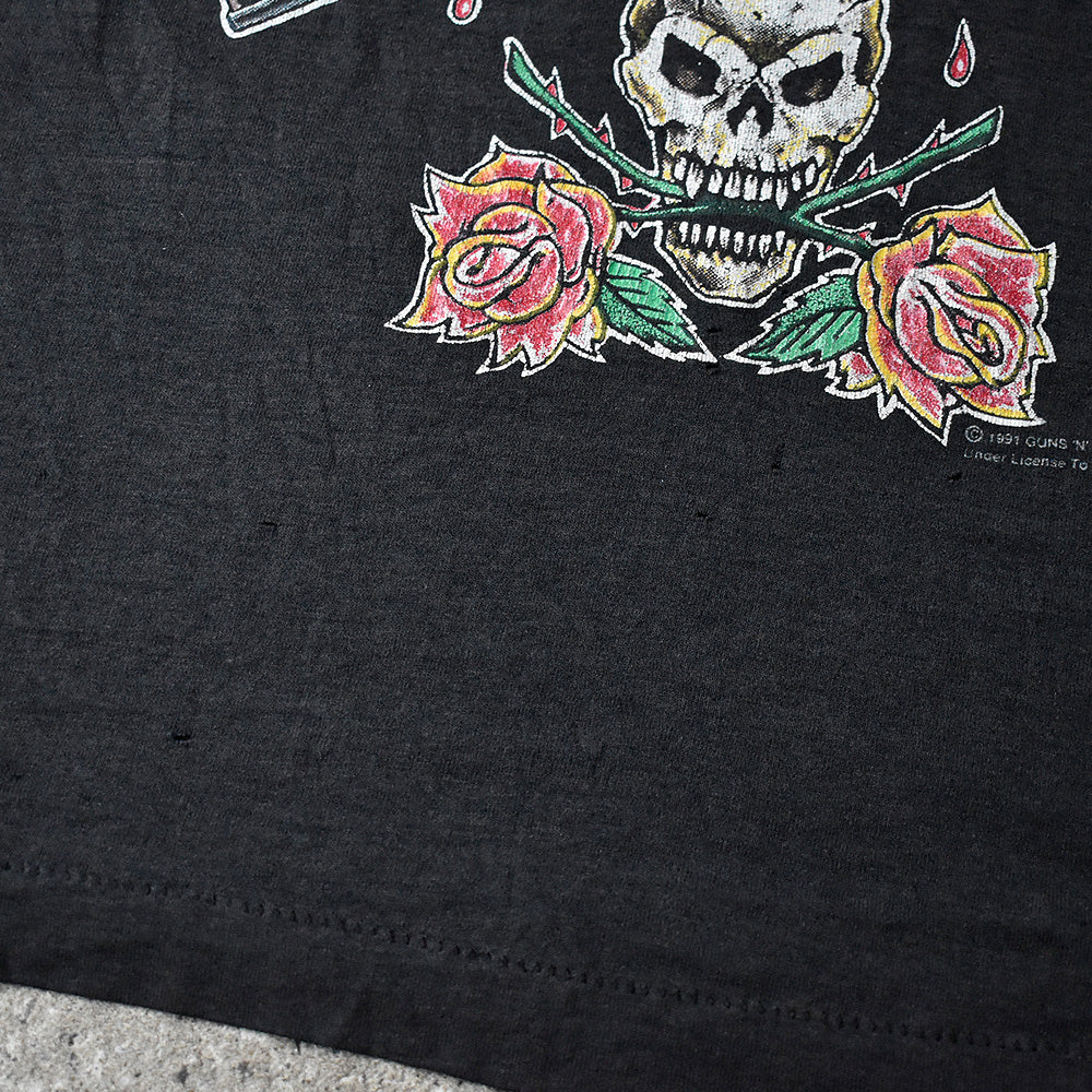 90's GUNS N' ROSES “Use Your Illusion 1991” Tour Tシャツ 240702H