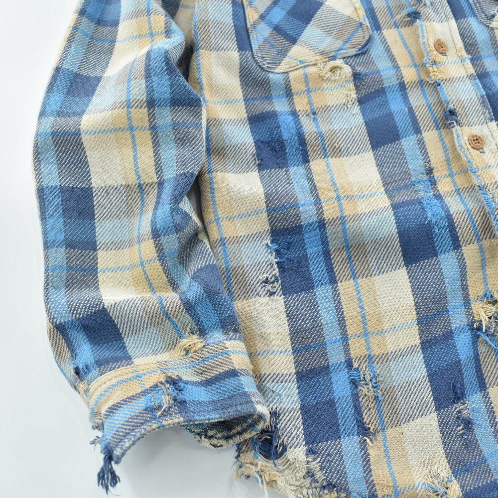 80's BIG MAC "BORO" ヘビーフランネルシャツ USA製 260320H