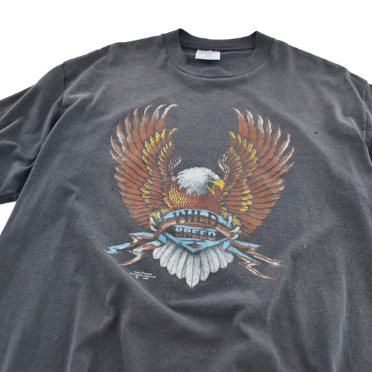90's WILD BREED イーグル バイカーTシャツ 260731H
