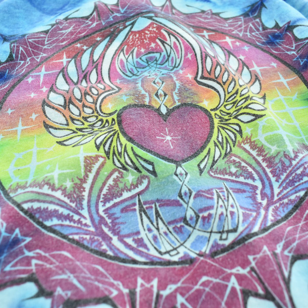 80's MIKIO KENNEDY Grateful Dead デッドヘッズ タイダイ アートTシャツ 260623H