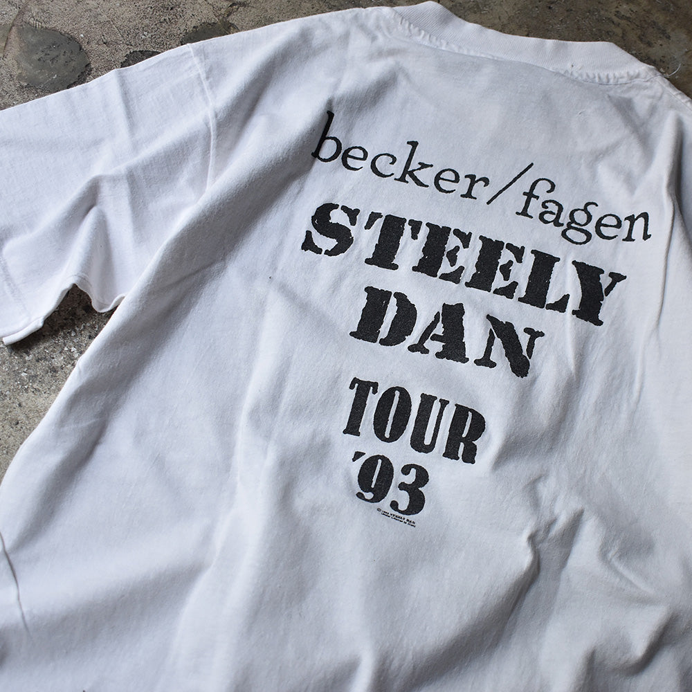90's　Walter Becker＆Donald Fagen　ウォルターベッカー/ドナルドフェイゲン "Steeley Dan" Tour Tee　230507H