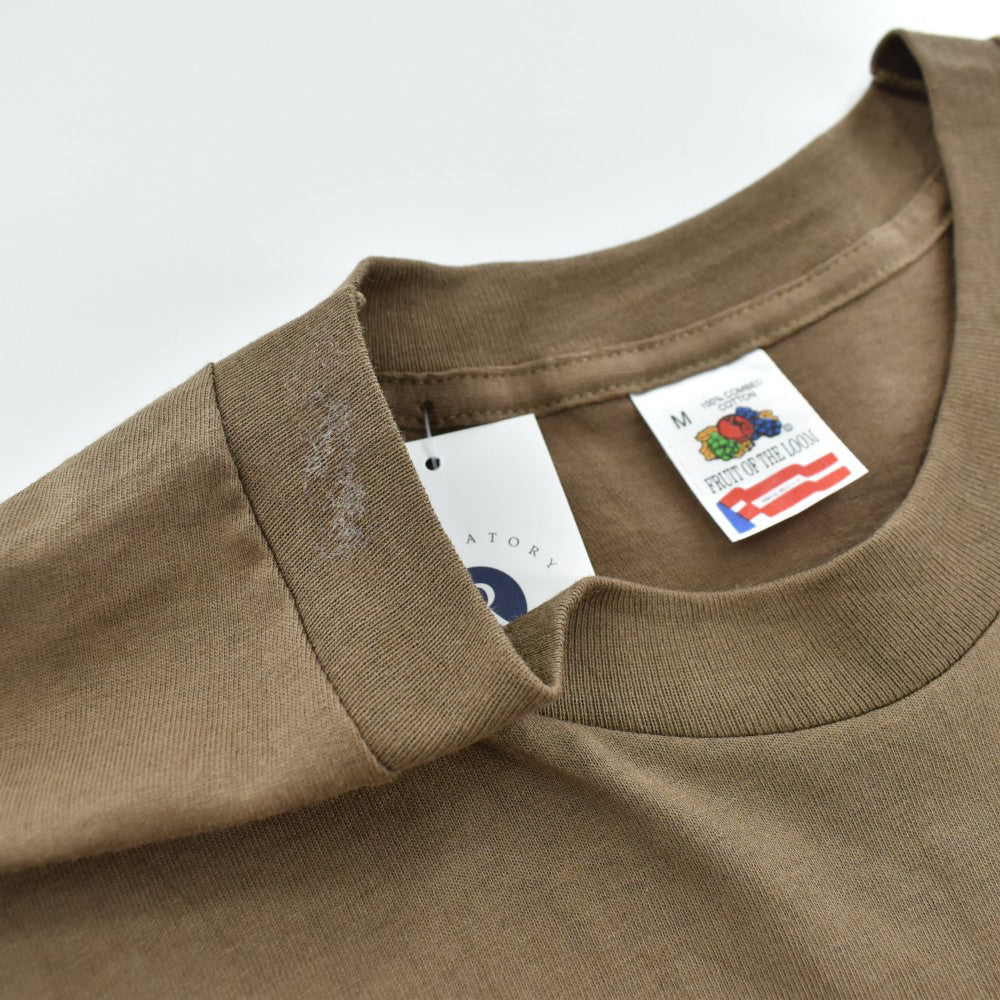 90's N.O.S. "Fruit of the Loom" ブランクTシャツ コヨーテ USA製 260421H