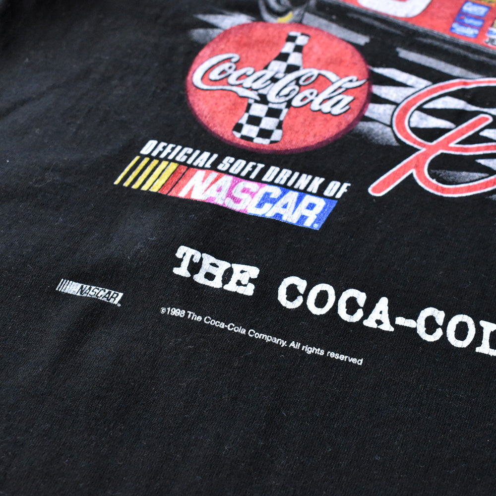 90’s CHASE AUTHENTICS “Dale Earnhardt #3 / Coca-Cola” レーシング Tシャツ USA製 240807