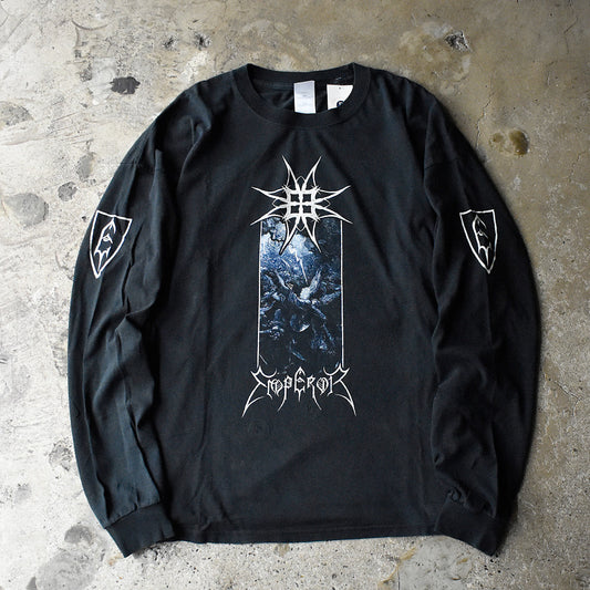 Y2K Emperor "The Return of the Emperor" ロングスリーブ ロック Tシャツ 250812HT62