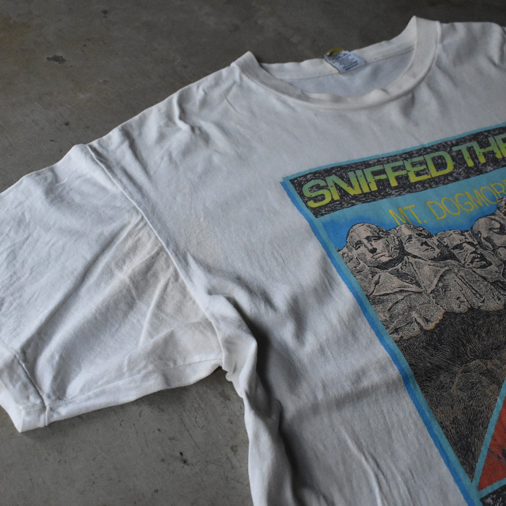 90's BIG DOGS “SNIFFED THERE DUG THAT” Tシャツ USA製 240513