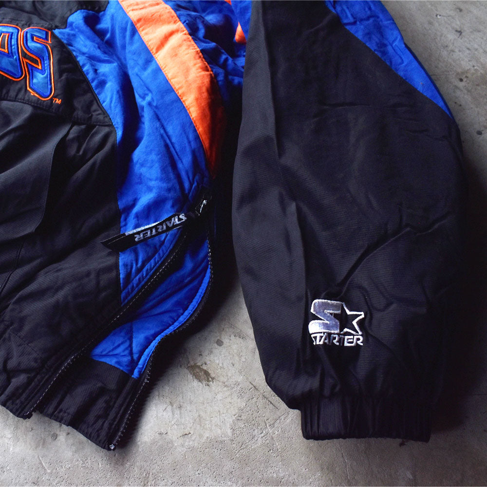 90’s STARTER ”NFL Denver Broncos” 中綿入り フード ナイロンプルオーバー　231211
