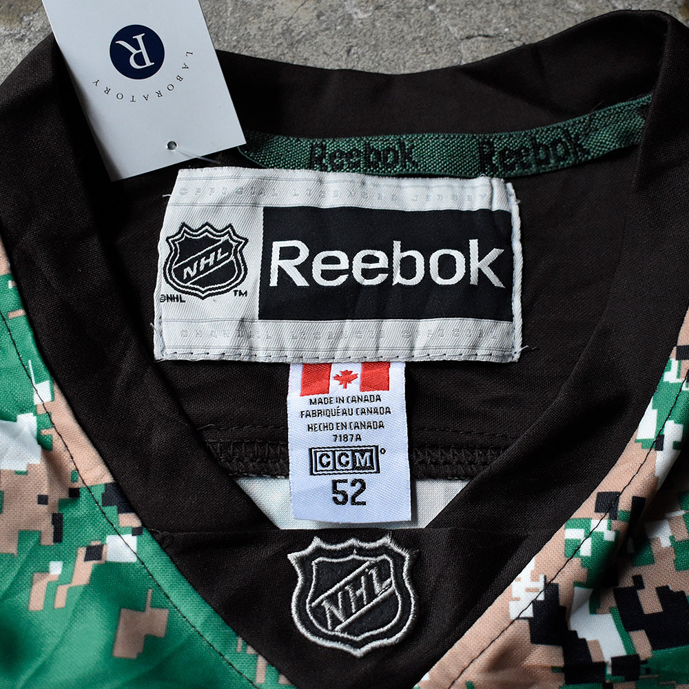 Reebok デジタルカモ！NHL “Chicago Blackhawks” ホッケーシャツ カナダ製 240520H