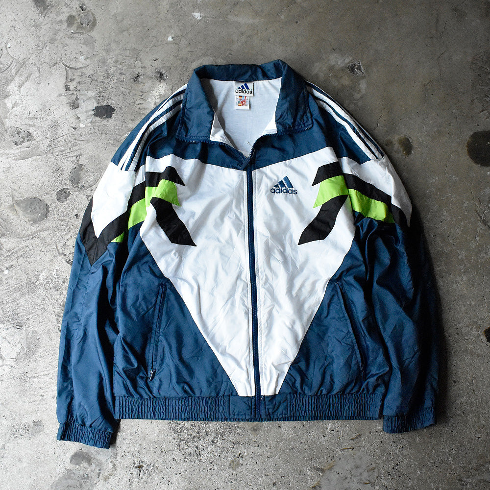 90's～ adidas セットアップ！ ナイロン トラックスーツ250612H
