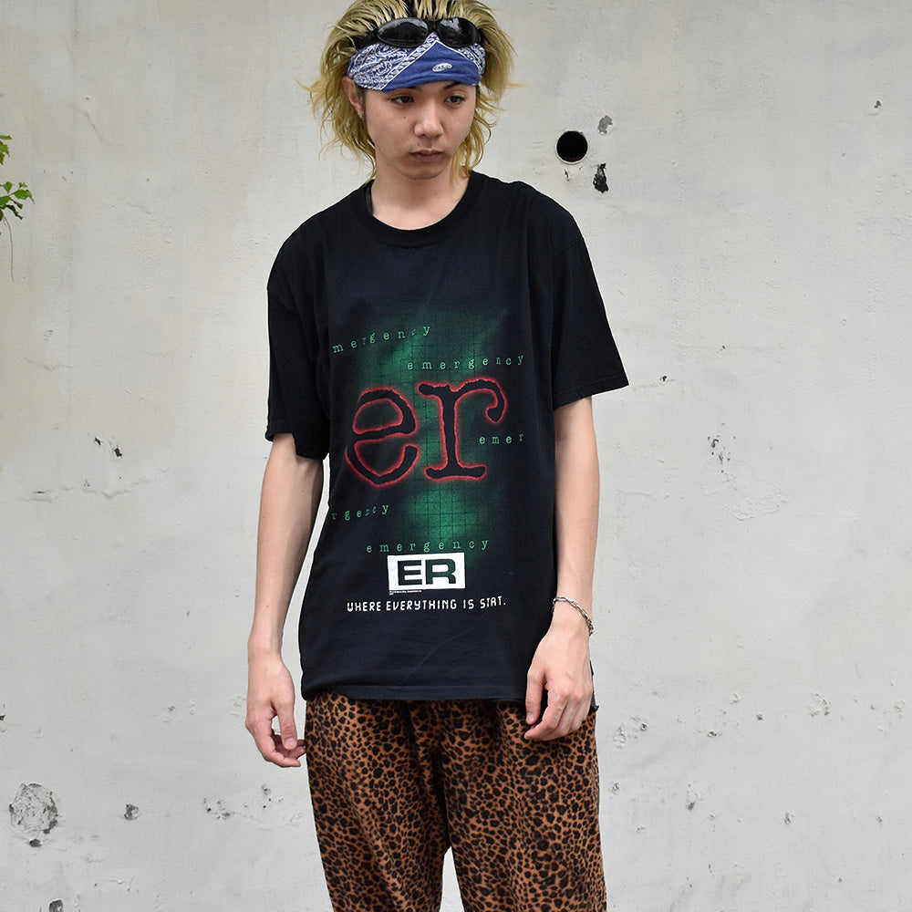 Y2K “ER” ER緊急救命室 Tシャツ 250629H
