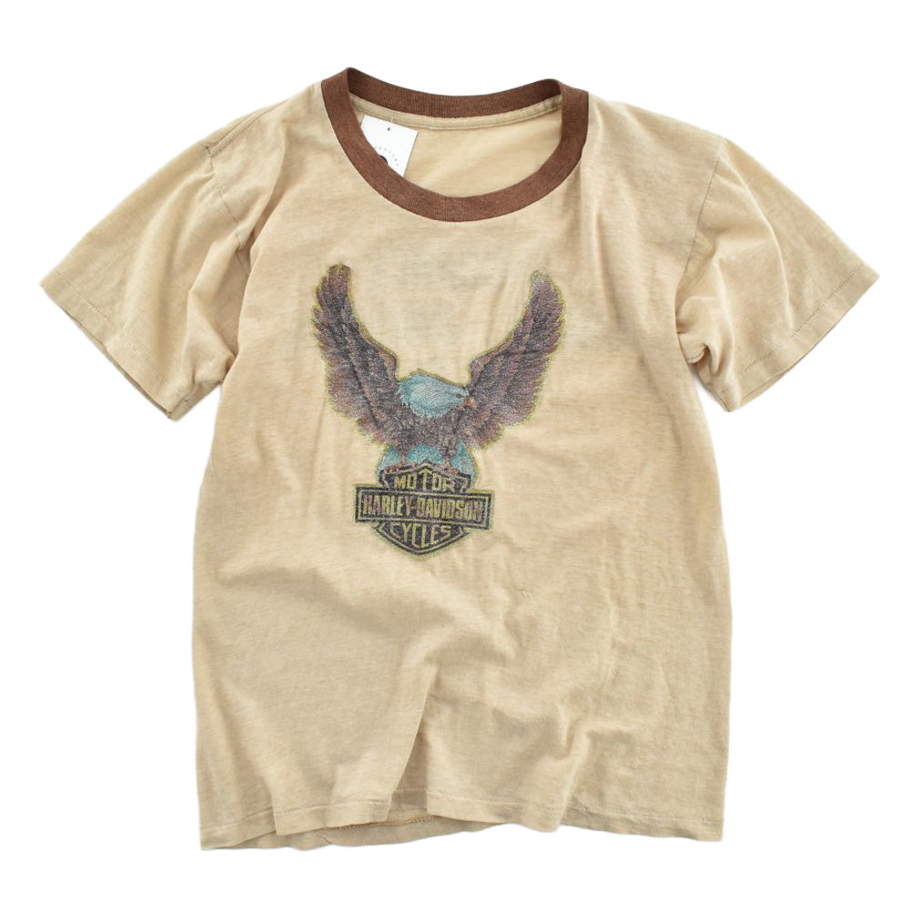70's Harley-Davidson "SUNDANCE Tucson Az." イーグル リンガーTシャツ 260901H