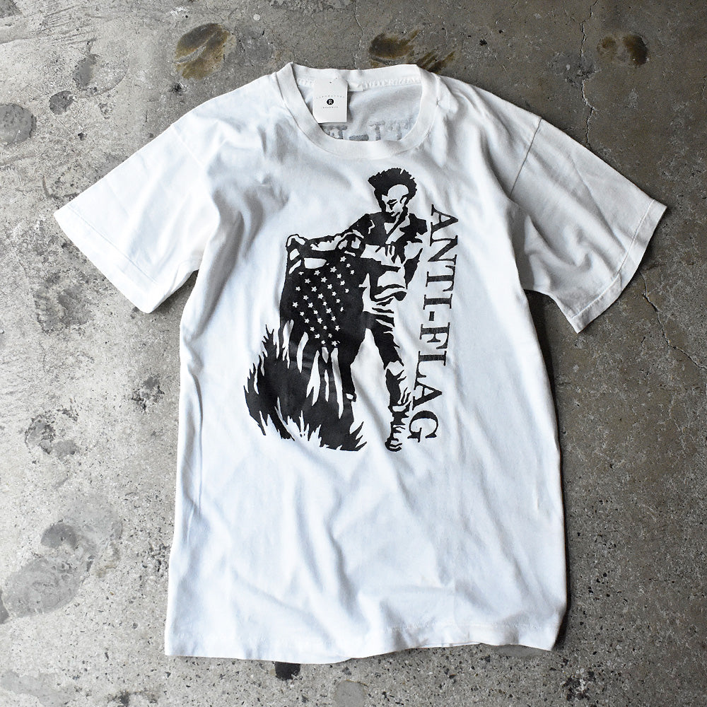 90's Anti-Flag “9 Song Demo“ ロック Tシャツ 250715H