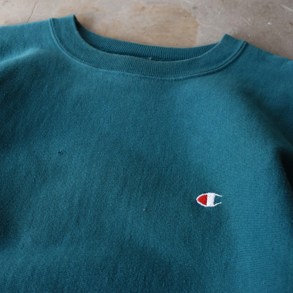 90’s Champion RW リバースウィーブ スウェット 青緑 USA製 251230H