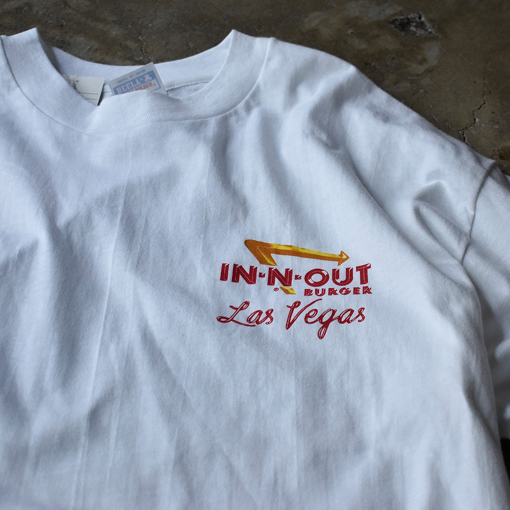 90's～ デッドストック！ “In-N-Out Burger“ 企業 Tシャツ 250828H