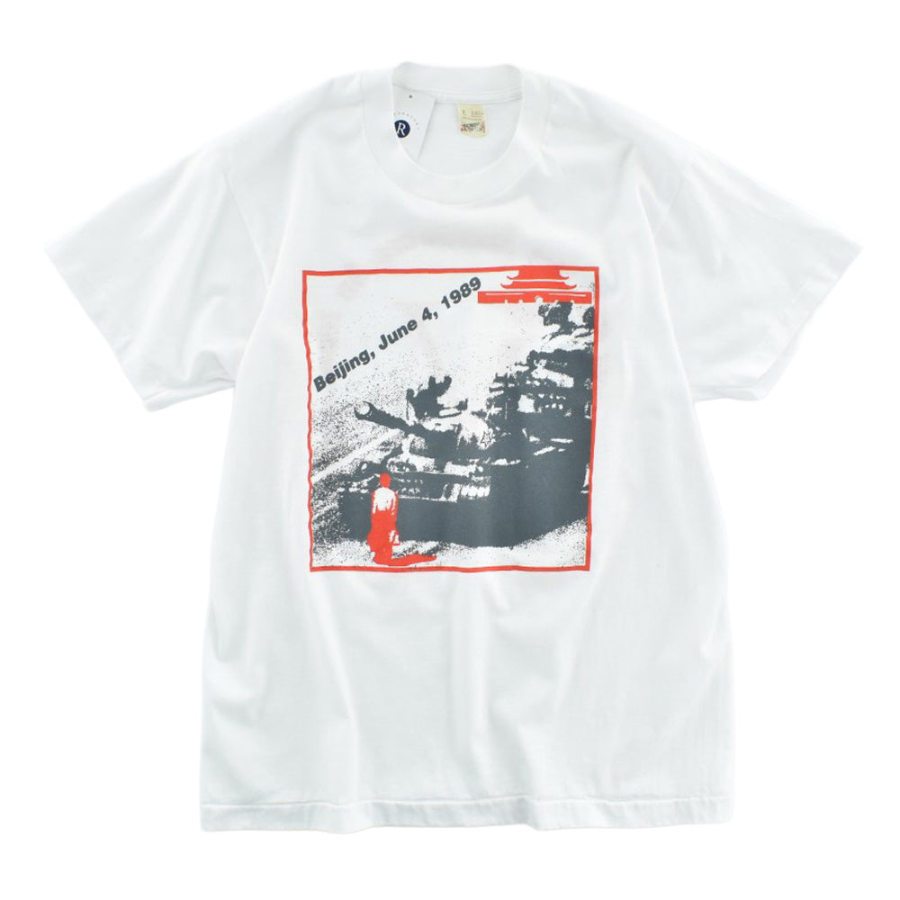 80's 天安門事件 "TANK MAN" Tシャツ 260331H