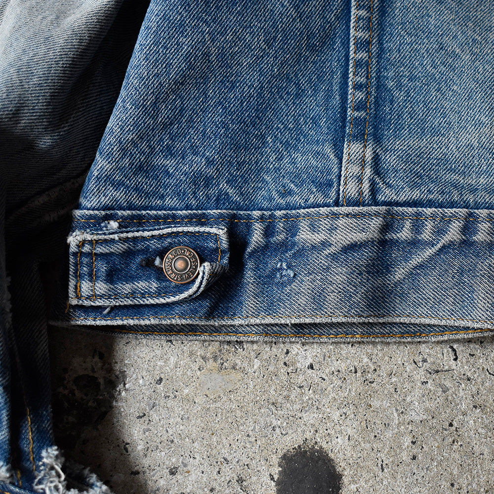 80's初頭 ダメージ！ Levi's 70505-0217 デニムジャケット USA製 250526H