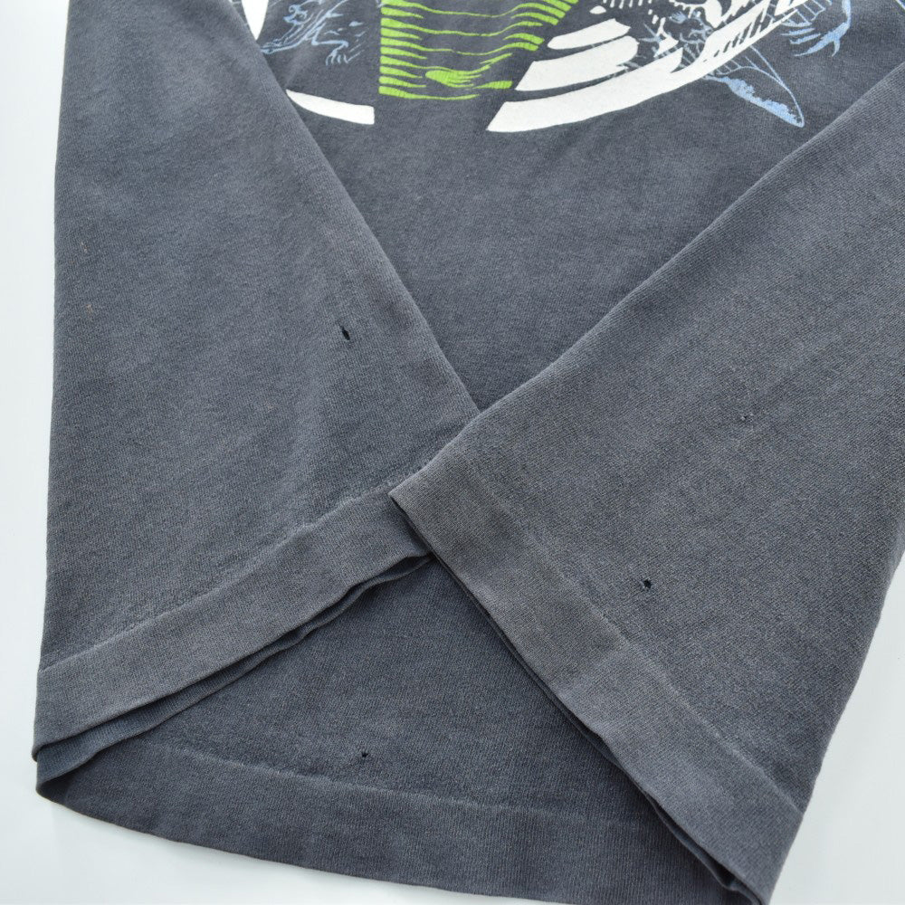 90's ANDAZIA 怪物 鳥 木版画 アートTシャツ USA製 260911H