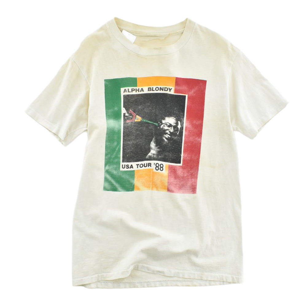 80’s ALPHA BLONDY “USA TOUR ’88” Tシャツ 260428H