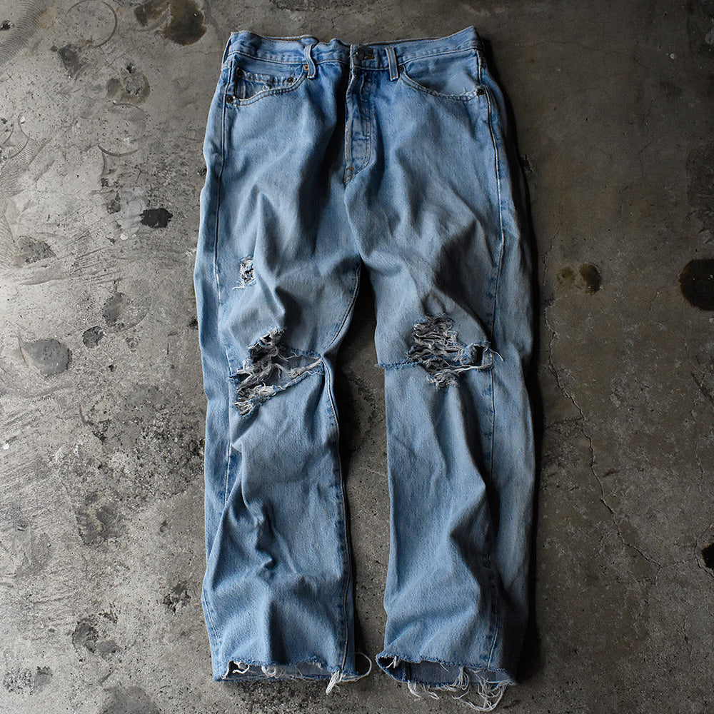 Y2K ダメージ！グランジ！ Levi's 501デニムパンツ 230928H