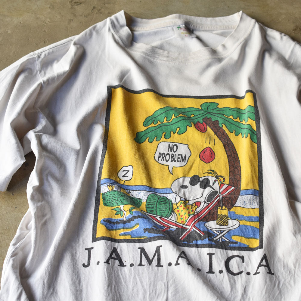 スヌーピー J.A.M.A.I.C.A レゲエ キャラクターTシャツ 90年代〜 ヴィンテージ