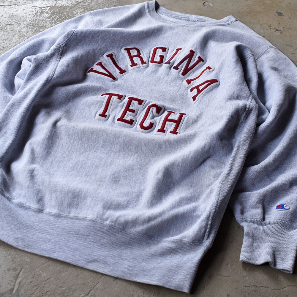 メンズ 90s USA製 champion リバースウィーブ VIRGINIA TECH
