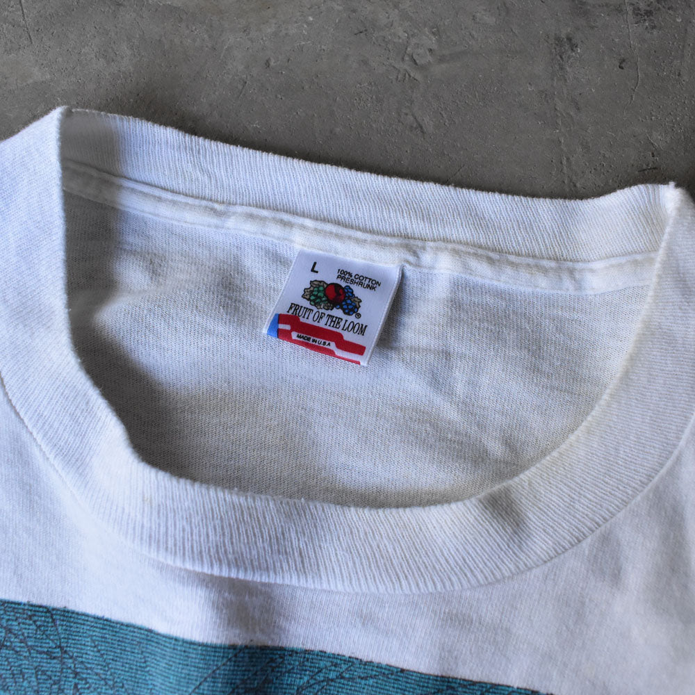 90’s Fruit of the Loom “ENDANGERED SPECIES” タコ Tシャツ USA製 240505