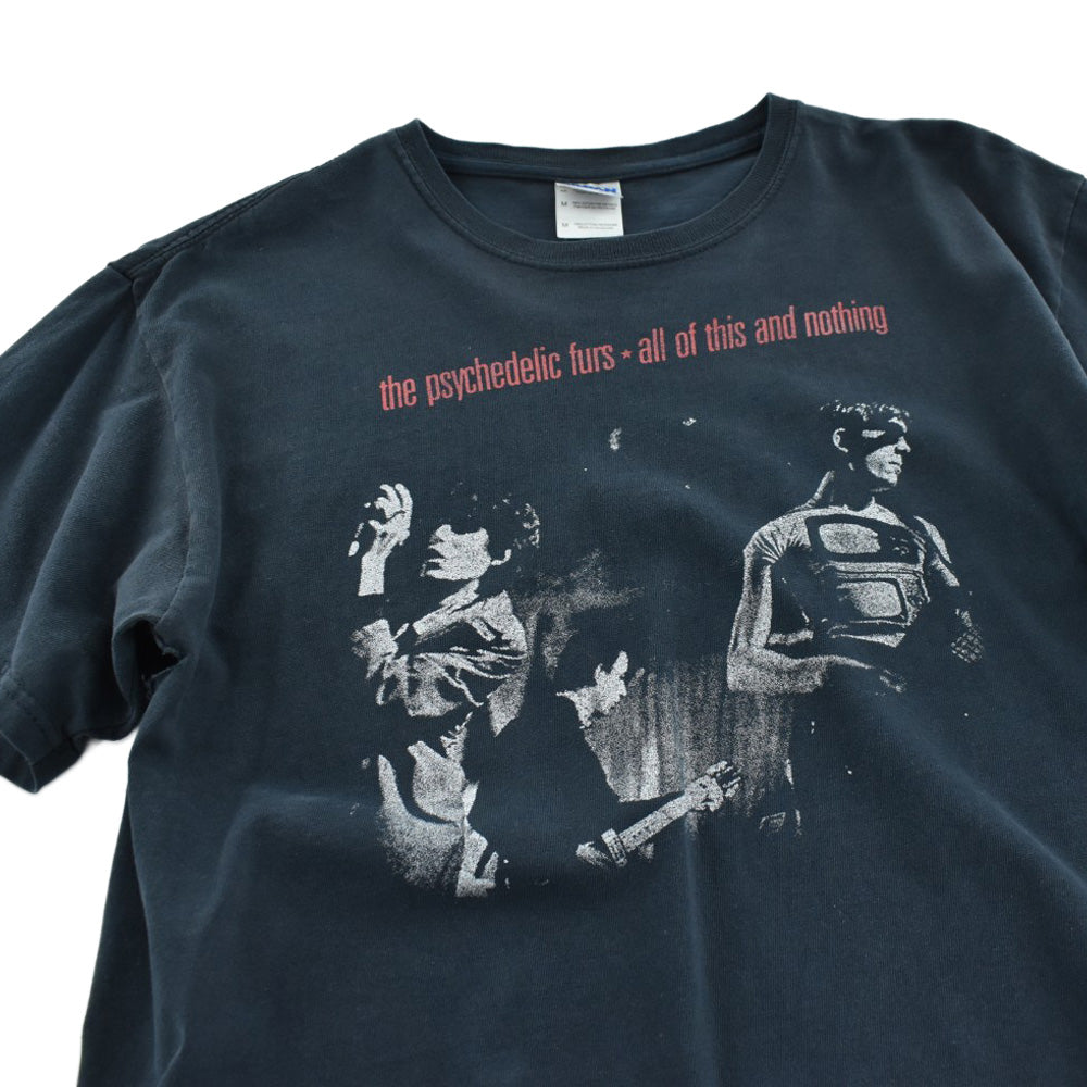 Y2K The Psychedelic Furs "All of This and Nothing" ポストパンク ロックTシャツ 260825H