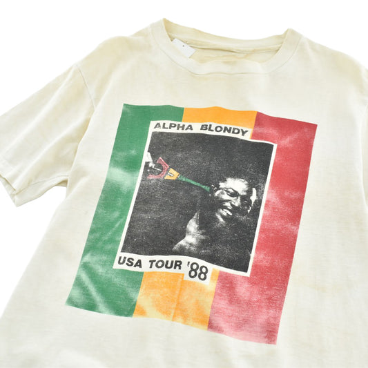 80’s ALPHA BLONDY “USA TOUR ’88” Tシャツ 260428H