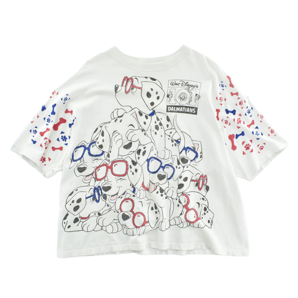 90's Disney "101 DALMATIANS" AOP Tシャツ 260508H