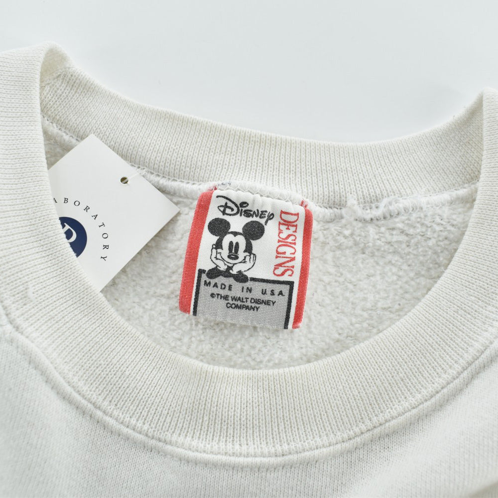 90's Disney Designs Mickey Mouse 大判プリント スウェット USA製 261009H