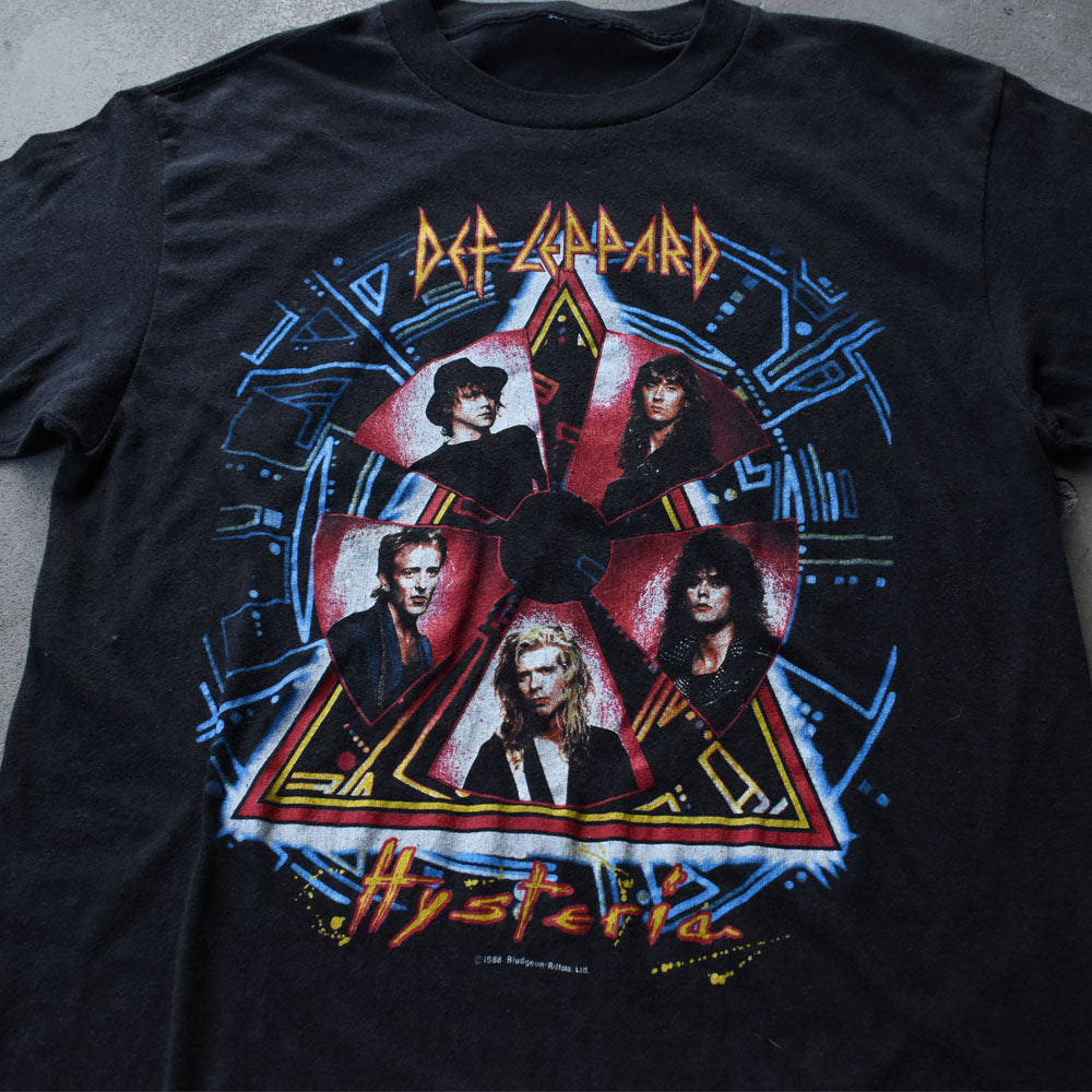 80’s Def Leppard “Hysteria Tour 1988” ツアーTシャツ 250926H