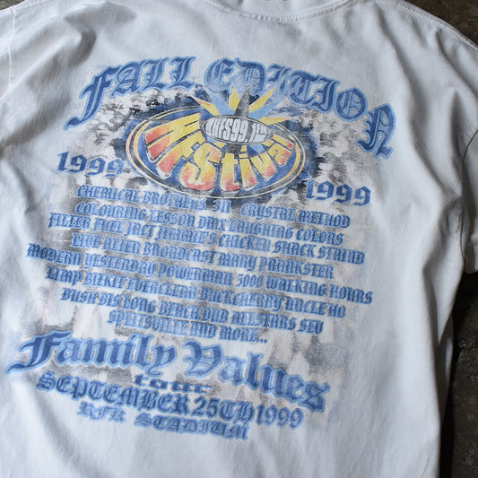 90's “THE FAMILY VALUES” 1999Tour Tシャツ 250626H