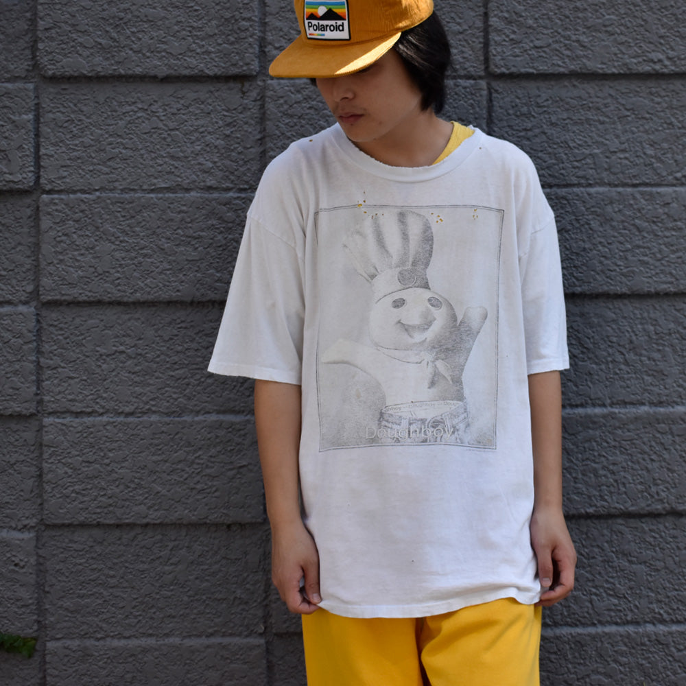 90's “Doughboy” Calvin Kleinパロディ！ Tシャツ 230927H
