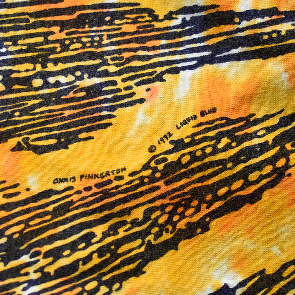 90's  AOP！ LIQUID BLUE “SUN & MOON” Tシャツ USA製 250603H