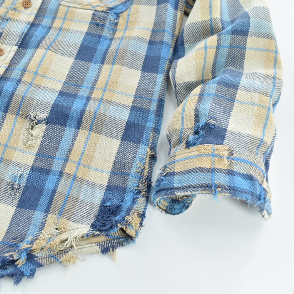 80's BIG MAC "BORO" ヘビーフランネルシャツ USA製 260320H