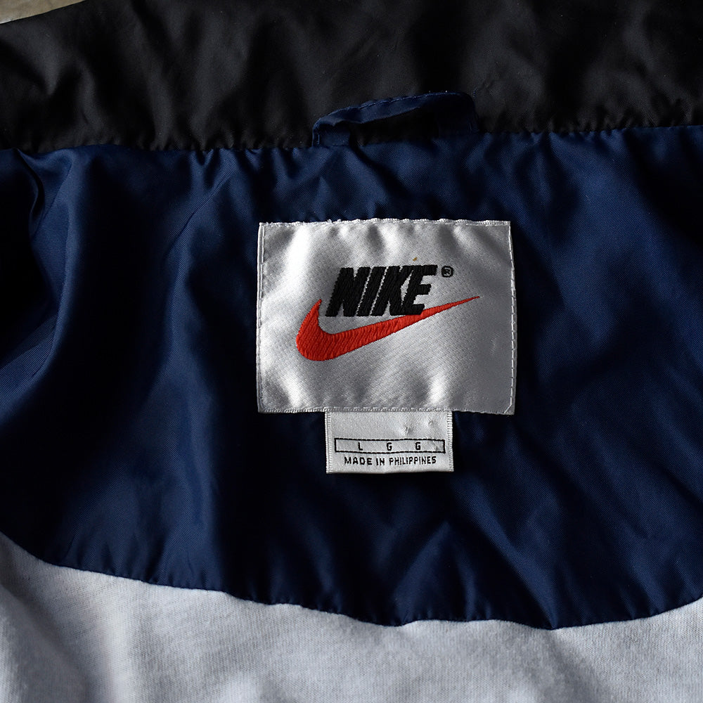 90's NIKE swooshワッペン！ ナイロンジャケット 240328H