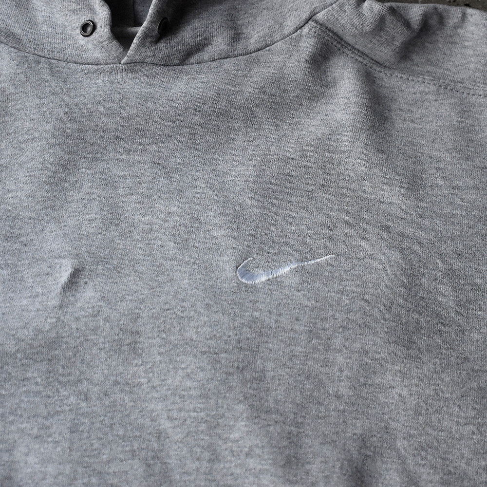 Y2K NIKE swoosh logo刺繍パーカー USA製 250203H