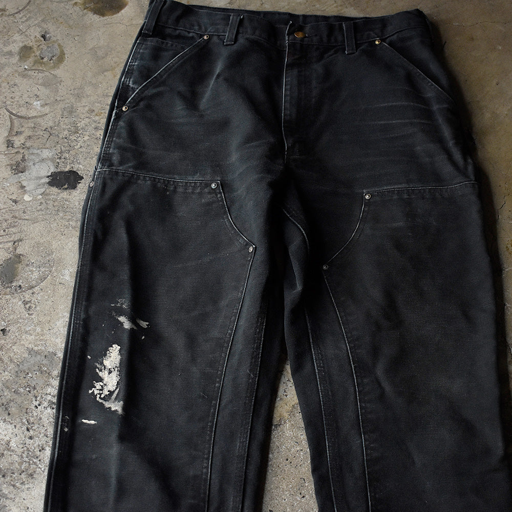 Y2K Carhartt ブラック！ ダブルニー ダック ペインターパンツ 250525H