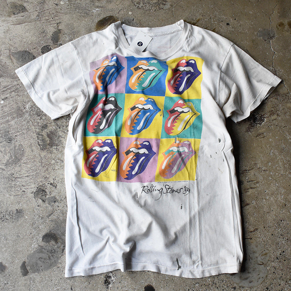 80's The Rolling Stones “Andy Warhol Type” North American Tour Tシャツ 240625H