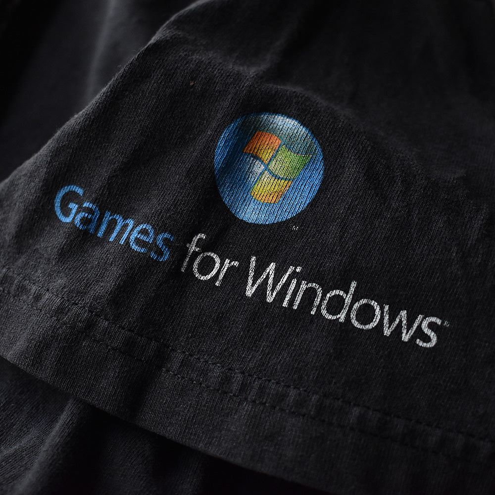 90's～　Windows　"I Gamers Wanted" 企業Tee　230626H