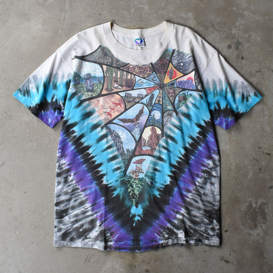 90’s LIQUID BLUE タイダイ Tシャツ USA製 250423