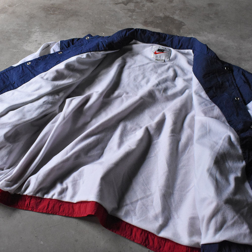 90’s NIKE 衿付き ナイロンジャケット 250112