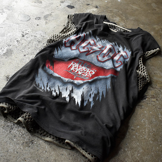 90's AC/DC “The Razors Edge” Tour カットオフTシャツ 240827