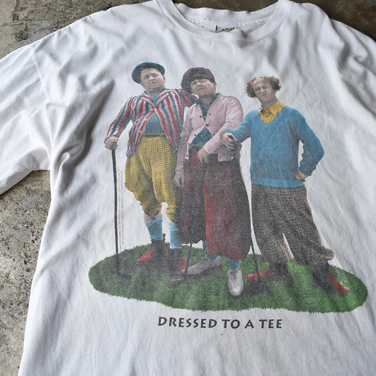 90's The Three Stooges “Dressed to a Tee“ コメディ Tシャツ USA製 250717H